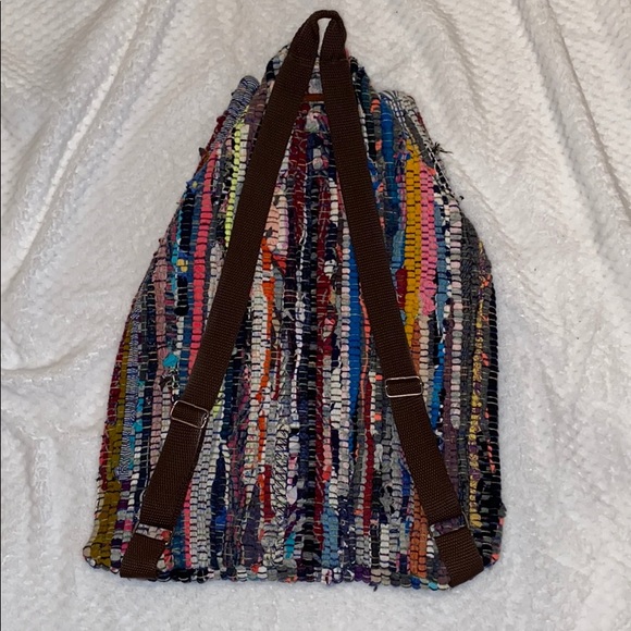 Maslinda Designs Handmade Cotton Backpack - Picture 4 of 7